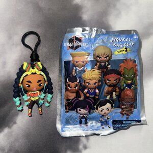Street Fighter Series 2 Figural Bag Clip Keychain CHASE - KIMBERLY FAST SHIPPING